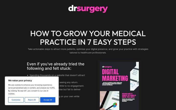 Screenshot di drsurgery.co.uk