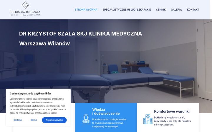Captura de pantalla de drszala.pl