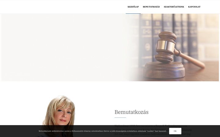 Screenshot of drszilagyigabriella.hu