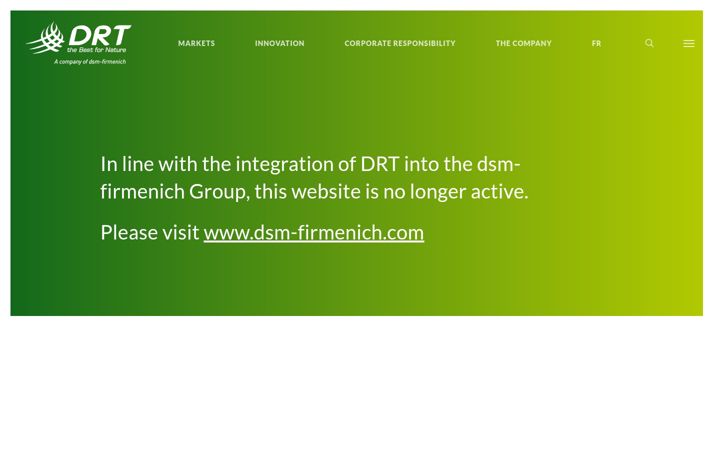 Screenshot of drt.fr