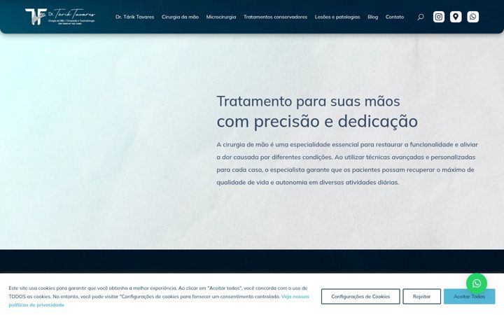 Snímek obrazovky drtariktavares.com.br