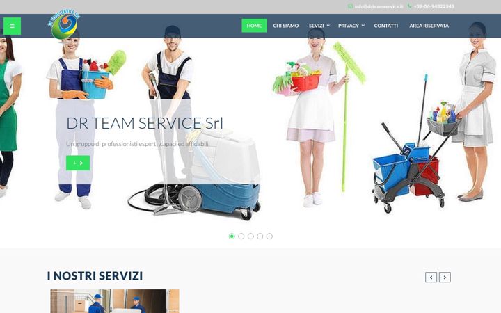 Screenshot di drteamservice.it