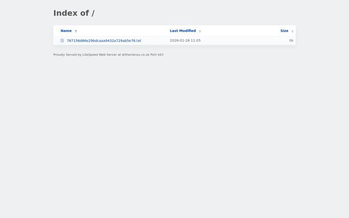 Screenshot di drtherianou.co.uk
