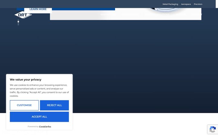 Screenshot of drtholdingsllc.com