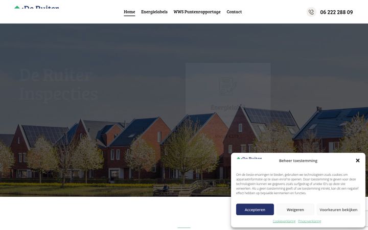 Screenshot di drti.nl