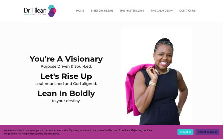 Screenshot of drtilean.com