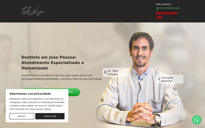 Snímek obrazovky drtuliovinagre.com.br