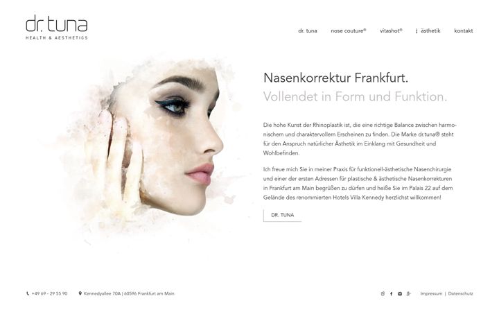 Screenshot of drtuna.com