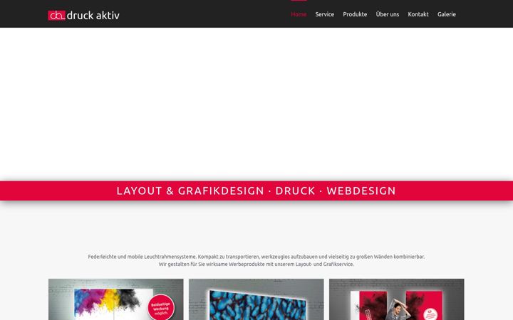 Screenshot von druck-aktiv.at