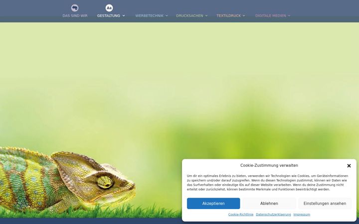 Zrzut ekranu druck-mediencenter.de