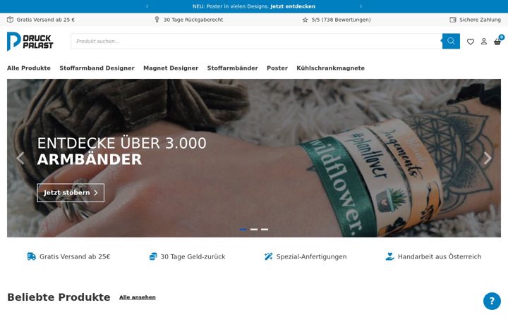 Screenshot of druck-palast.com
