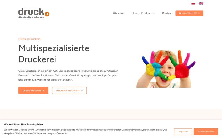 Posnetek zaslona druck.pl