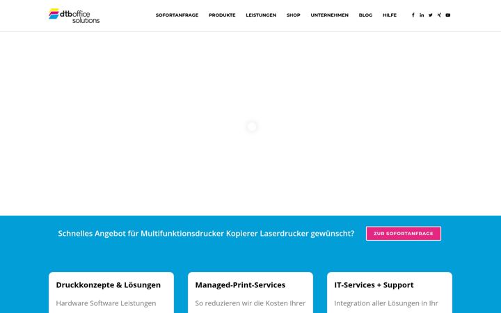 Kuvakaappaus sivustosta drucker-kopierer-heilbronn.de
