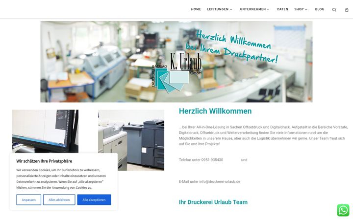 Screenshot of druckerei-urlaub.de