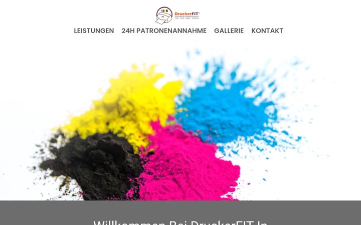 Screenshot of druckerfit.de