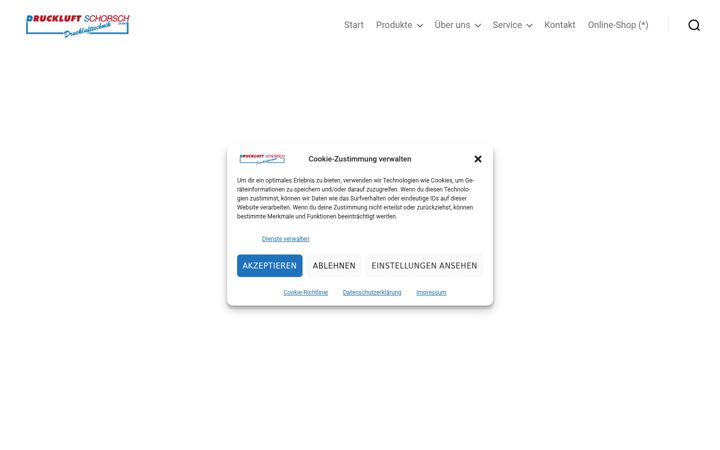 Screenshot ta' druckluft-schorsch.de