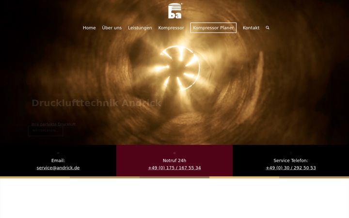 Screenshot of druckluftkompressor-planer.de