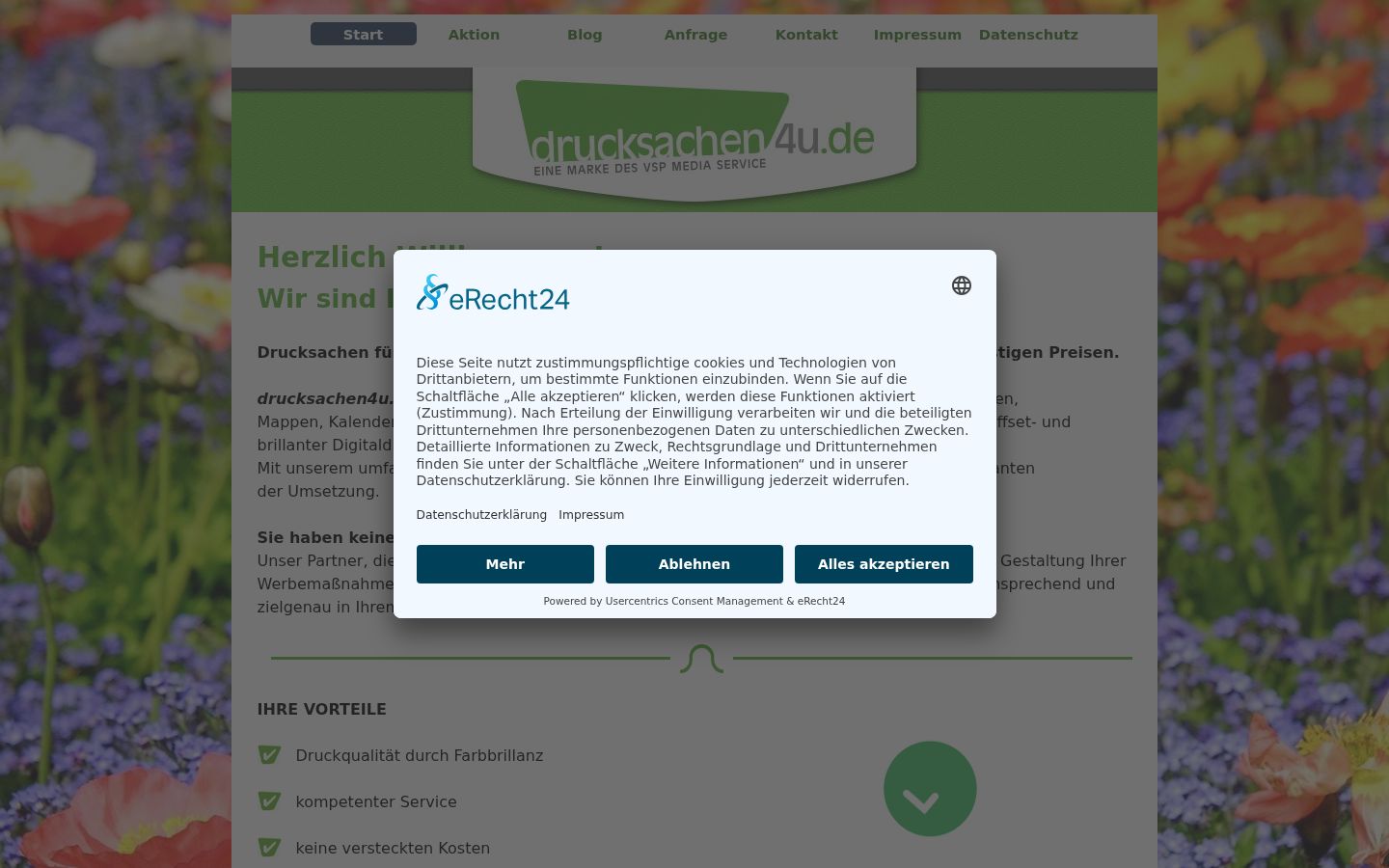 Sutikimo reklamjuostės, rodytos prieš bet kokią sąveiką, ekrano kopija