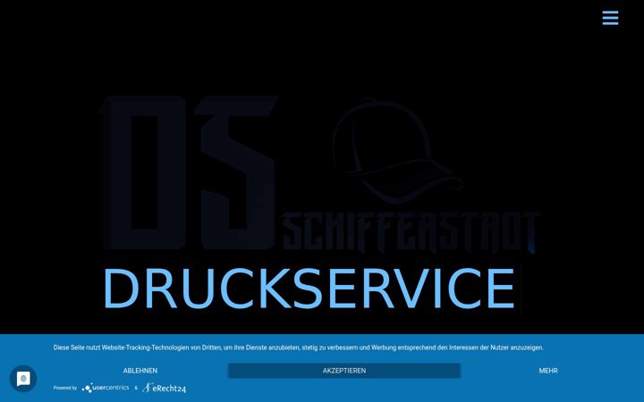 Captură de ecran a druckservice-schifferstadt.de