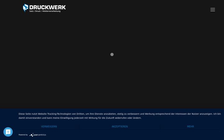 Screenshot of druckwerk-gmbh.de