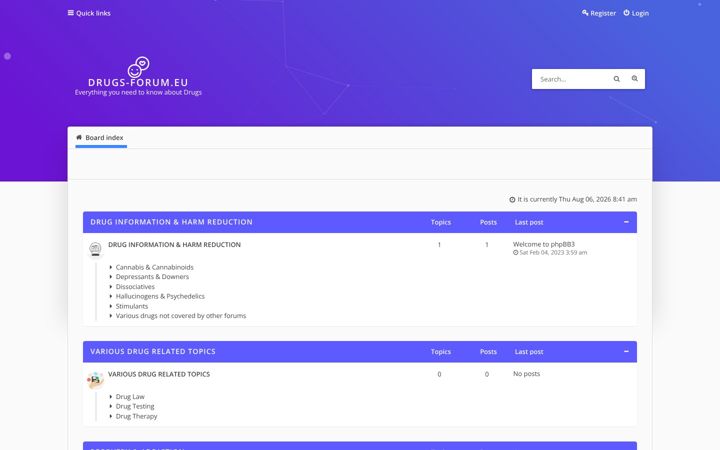 Zrzut ekranu drugs-forum.eu