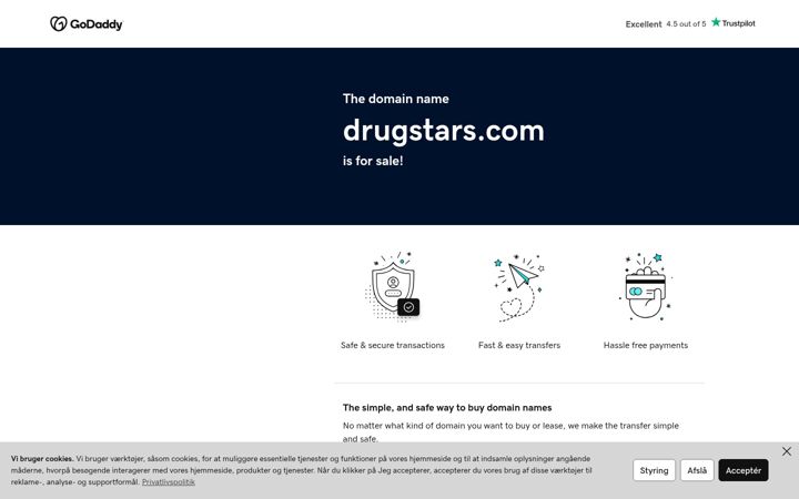 Screenshot of drugstars.com