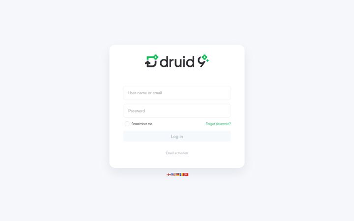 Screenshot of druidplatform.com