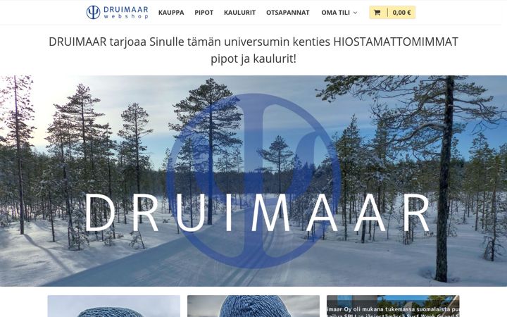 Screenshot di druimaar.fi