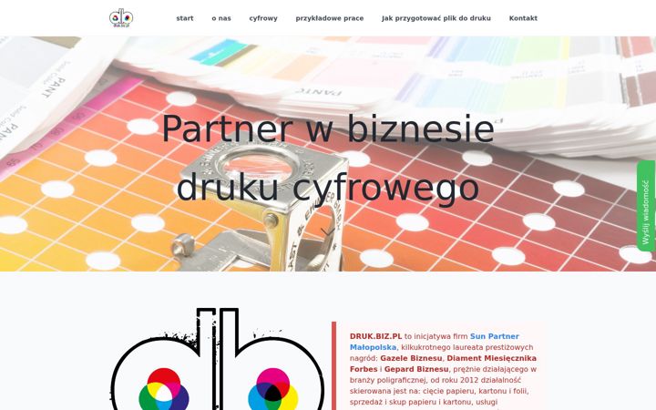 Posnetek zaslona druk.biz.pl