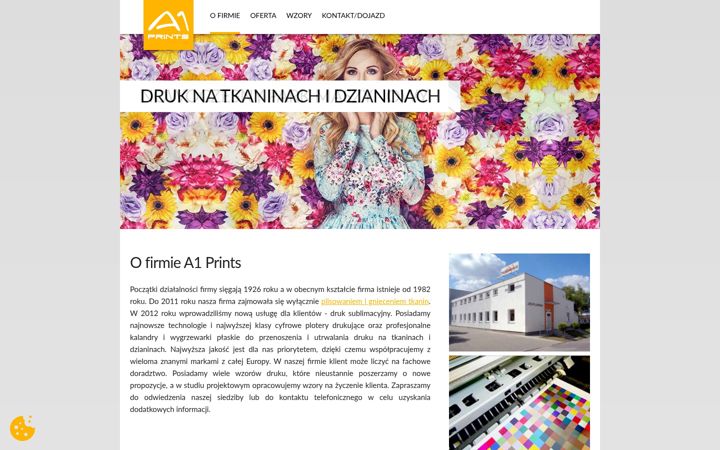 Kuvakaappaus sivustosta druknatkaninach.pl