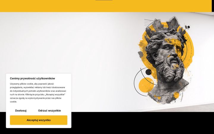Posnetek zaslona drukwalldesign.pl