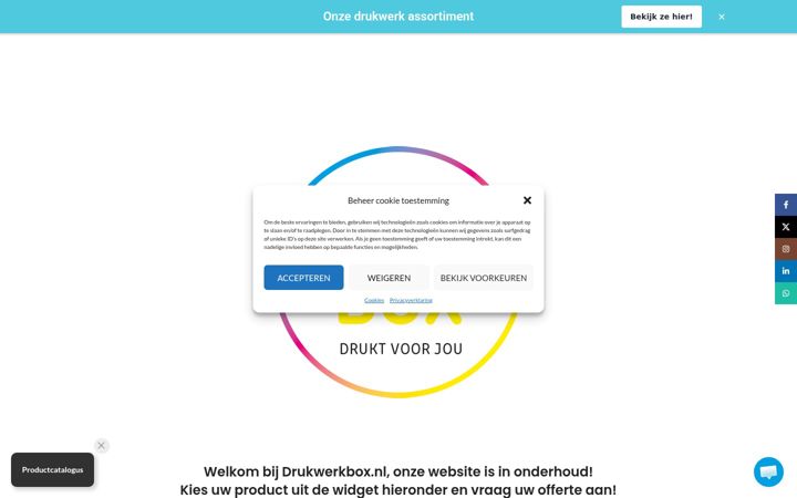 Screenshot di drukwerkbox.nl