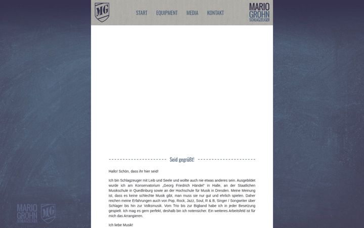 Screenshot of drummer-mg.com
