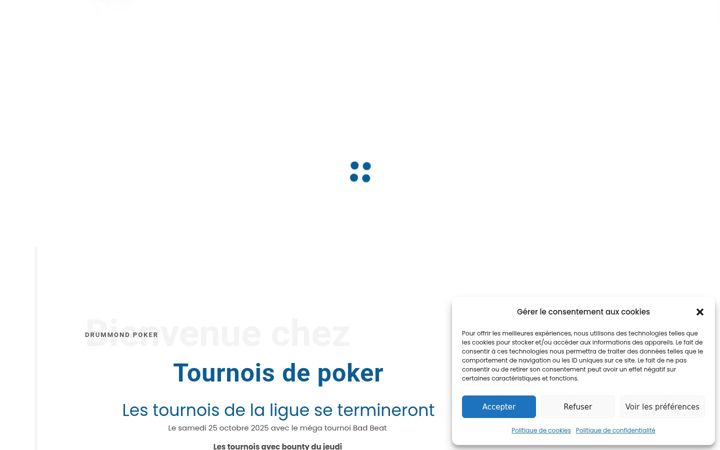 Screenshot of drummondpoker.com