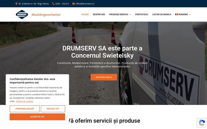 Képernyőkép: drumserv.ro