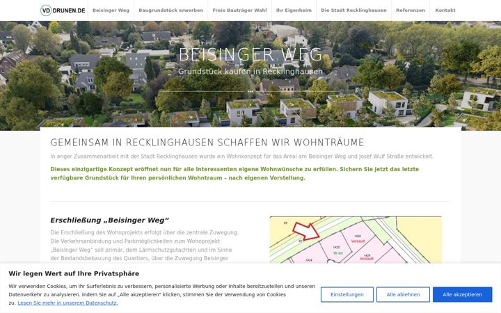 Screenshot ta' drunen.de