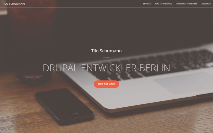 Screenshot of drupal-entwickler.net