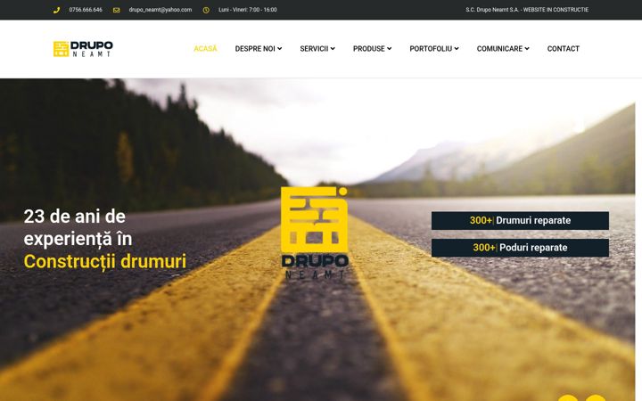 Screenshot of druponeamt.ro