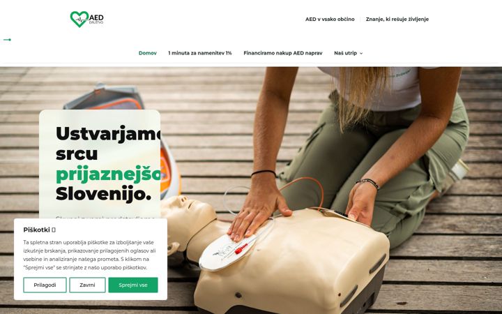 Snímek obrazovky drustvo-aed.si