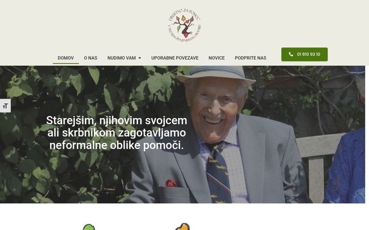 Snímek obrazovky drustvozapomoc.si