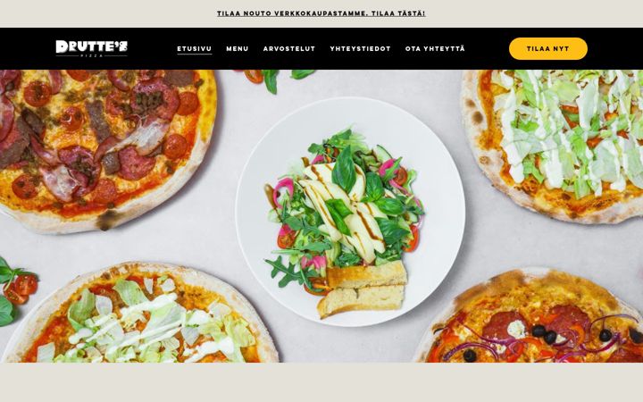 Screenshot di druttespizza.fi