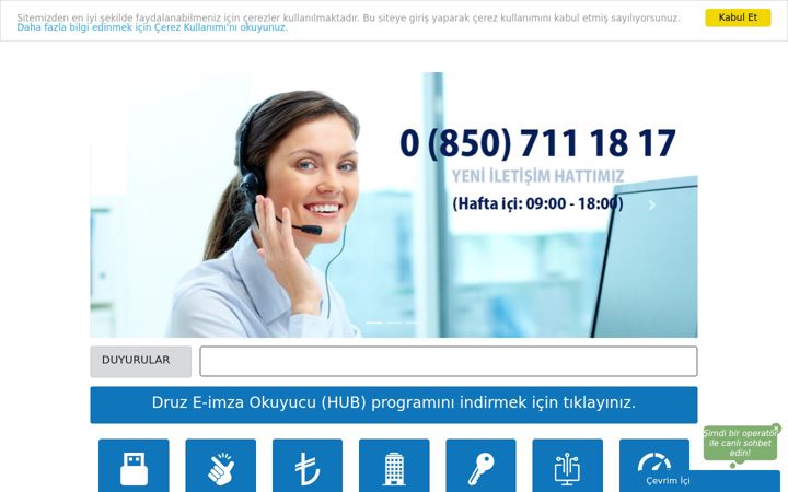 Capture d'écran de druzyazilim.com.tr