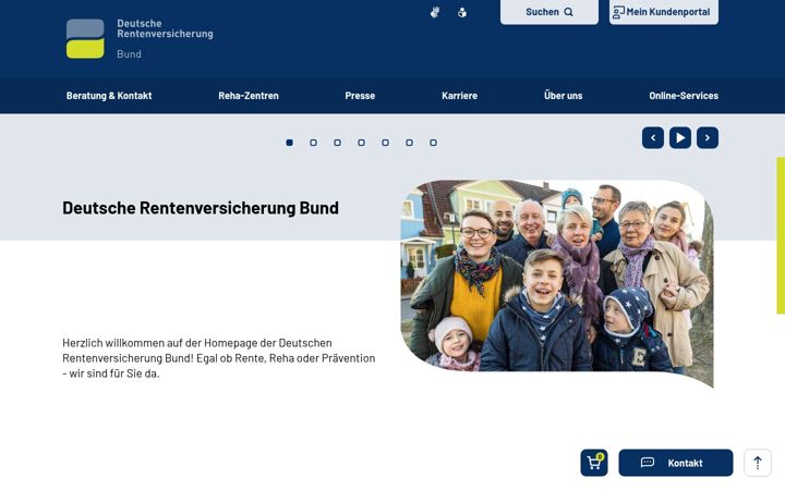Screenshot of drv-bund.de