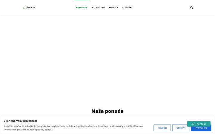 Screenshot of drva.hr