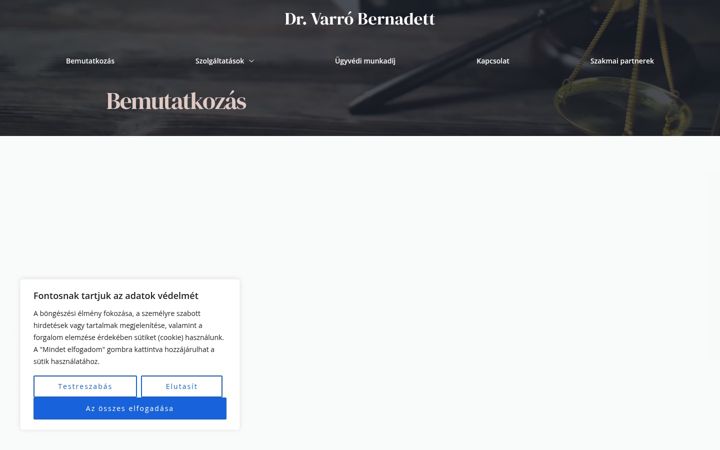 Képernyőkép: drvarrobernadett.hu
