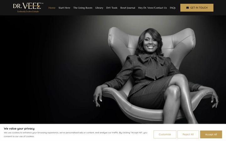 Screenshot of drveee.com
