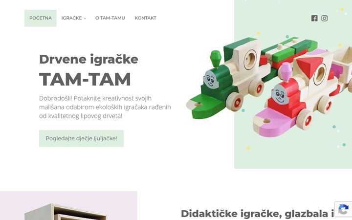 Screenshot of drveneigracke-sebalj.hr