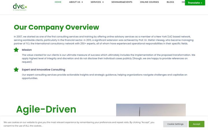 Screenshot of drvieweg.net