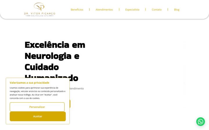Screenshot of drvitorpicanco.com.br