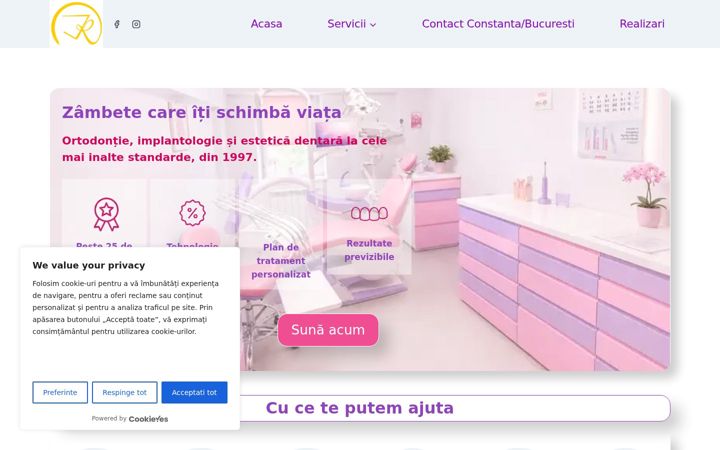 Screenshot of drvladroman.ro